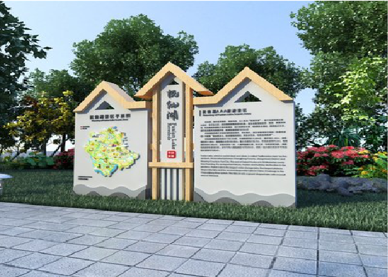 白河景区标识标牌设计要求。