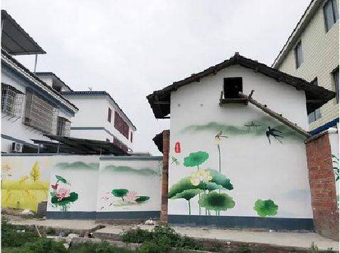 白河室外墙绘-从选材到保养。