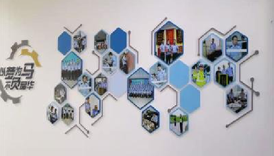 白河文化墙最常见的做法。