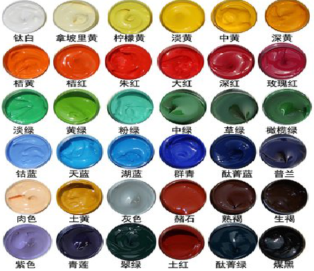 白河墙绘颜色的选择有讲究。