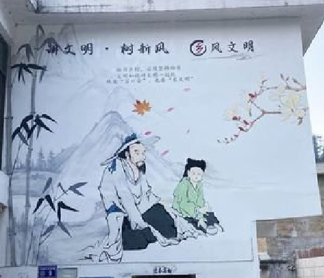 白河分享几个墙绘保养知识。