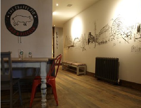 白河教你判断手绘墙质量的好坏。