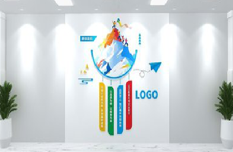 白河公司企业形象墙的工艺材料有哪些？